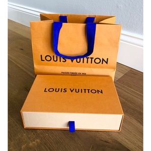 Louis Vuitton Gift Box and Bag